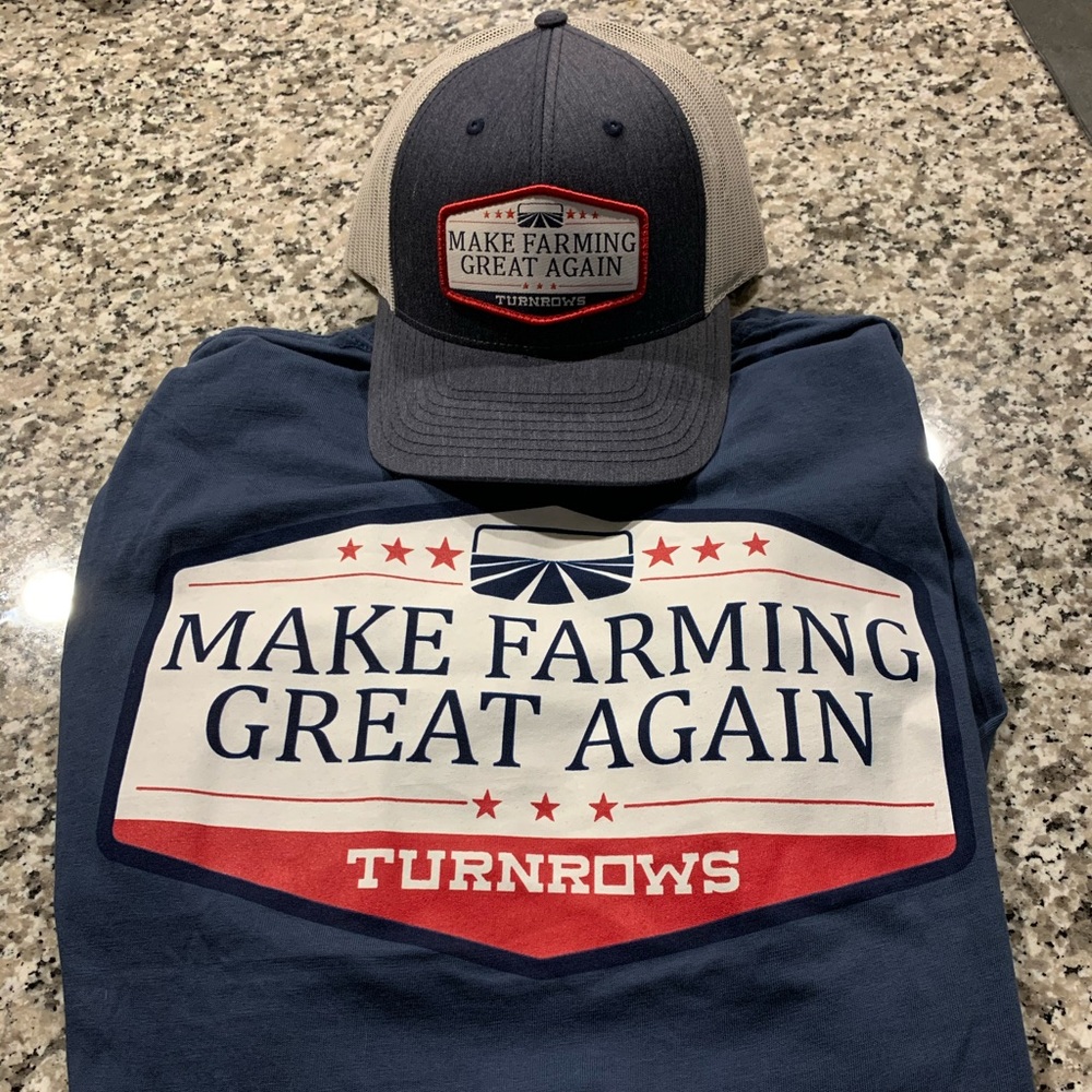 Turnrows Navy Hat and Long Sleeve Bundle